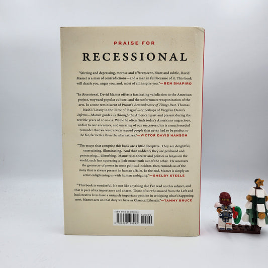 Recessional: The Death of Free Speech and the Cost of a Free Lunch - David Mamet