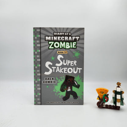 Super Stakeout  (Diary of a Minecraft Zombie #24) - Zack Zombie