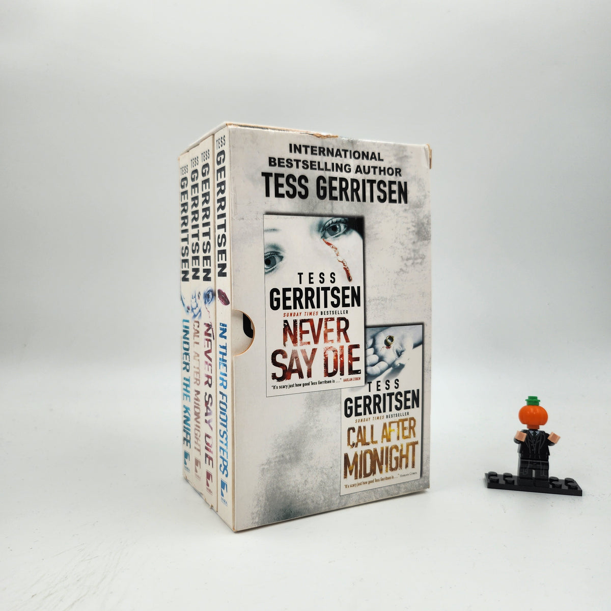 Tess Gerritsen Boxset: Call After Midnight; Under the Knife; in Their Footsteps; and Never Say Die