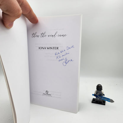 And Then The Wind Came - Iona Winter (Signed Dedication by Author)