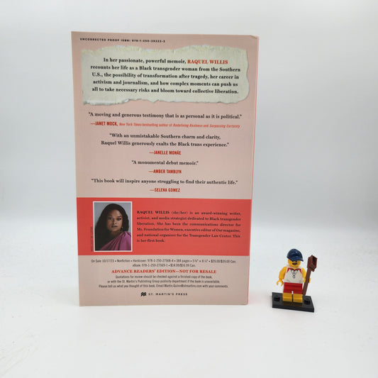 The Risk It Takes to Bloom: On Life and Liberation - Raquel Willis (Advance Reading Copy)